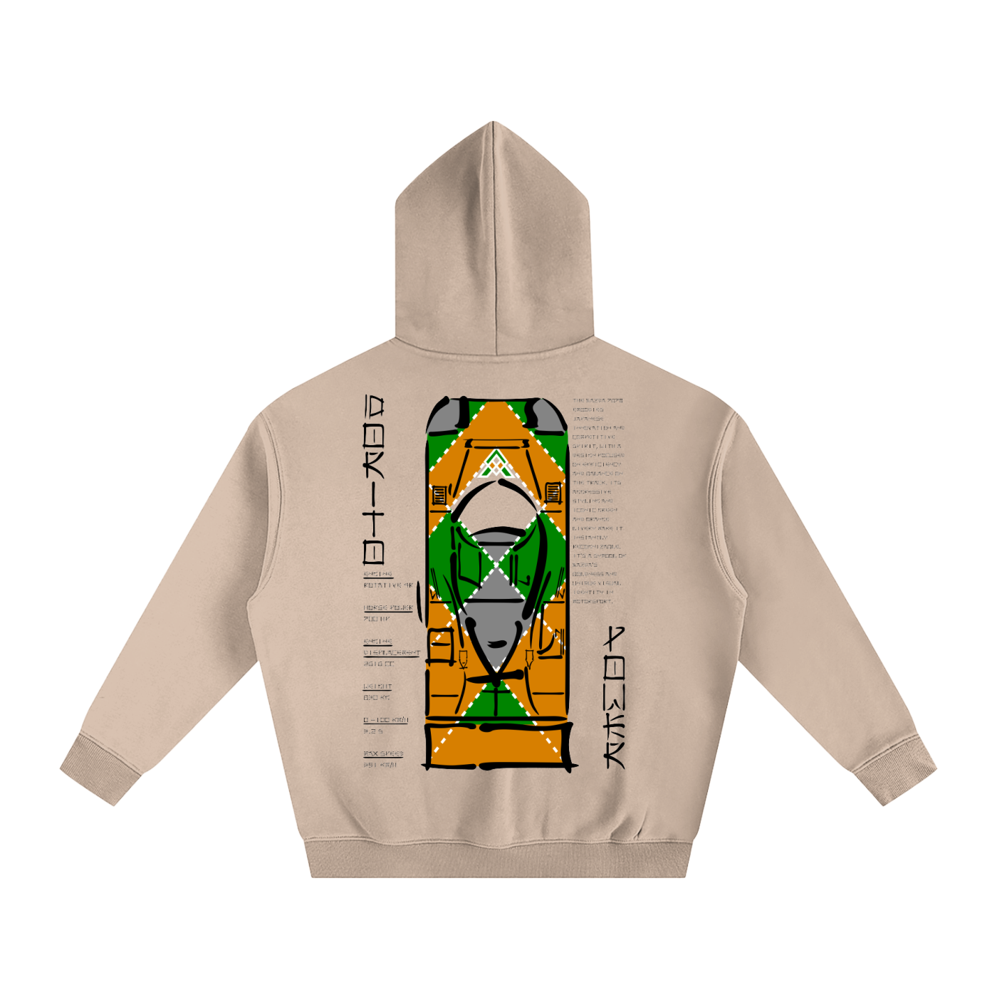 Oversize Fleeced Hoodie