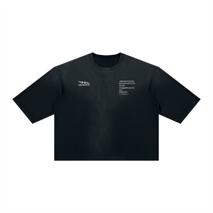 Unisex Vintage Wash Sunfade Boxy T-Shirt