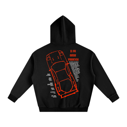 Il re della velocitá Hoodie