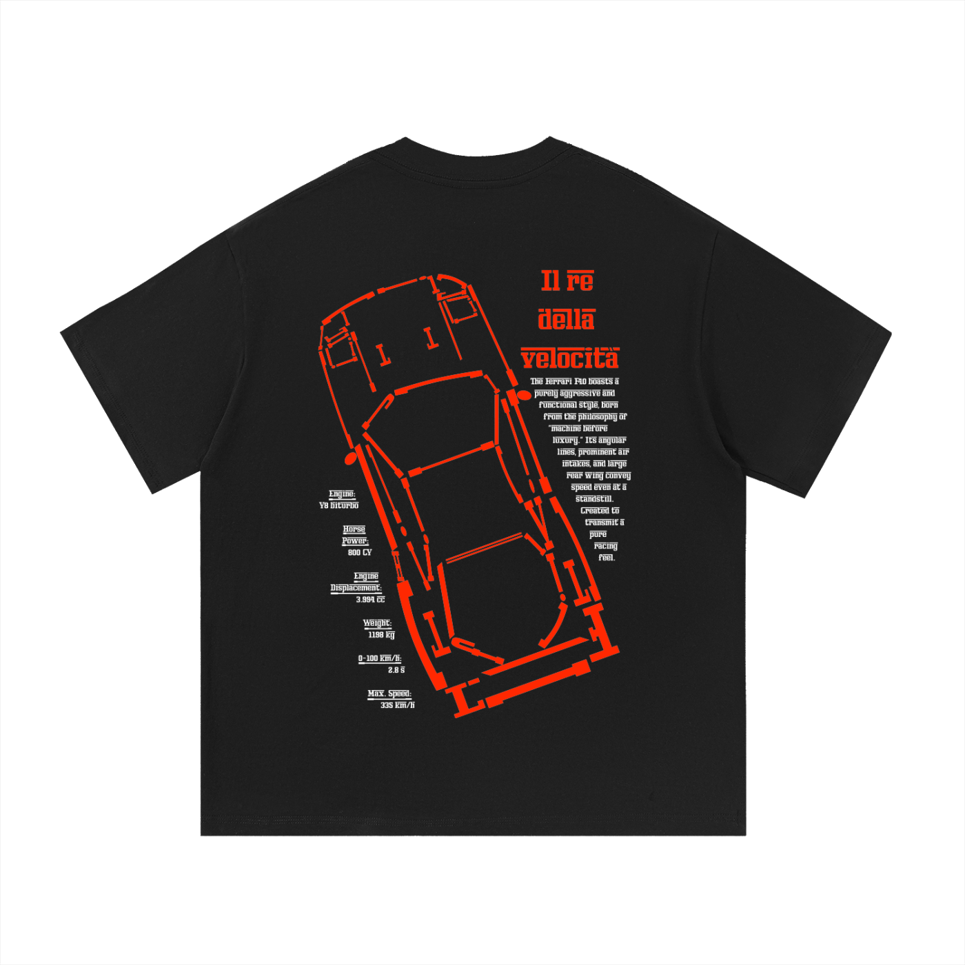Il re della velocitá T-Shirt
